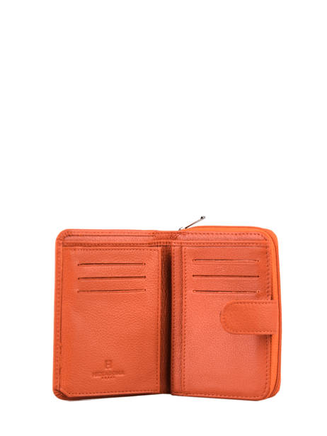 Portefeuille Leder Hexagona Oranje confort 461063 ander zicht 1